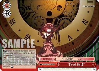 ’[Yod Bet]’ (RRR) (99070) [DAL] - Weiss Schwarz Single