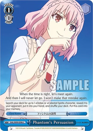 Phantom’s Persuasion (99096) [DAL] - Weiss Schwarz Single