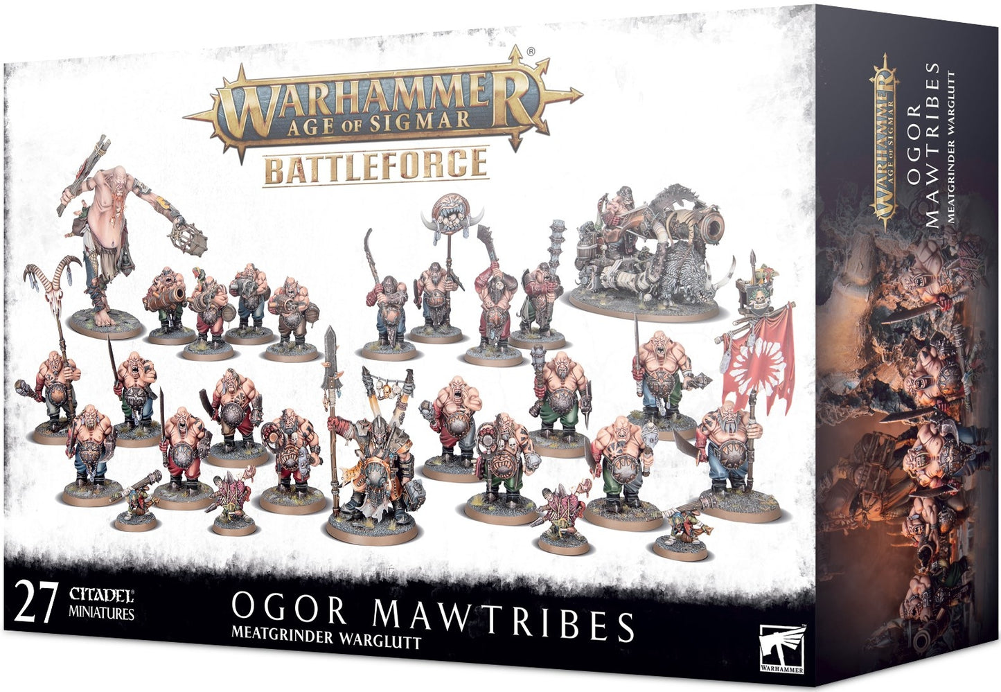 Warhammer: Age of Sigmar - Battleforce: Ogor Mawtribes Meatgrinder Warglutt [PLAS] - Warhammer Box Sets Sealed