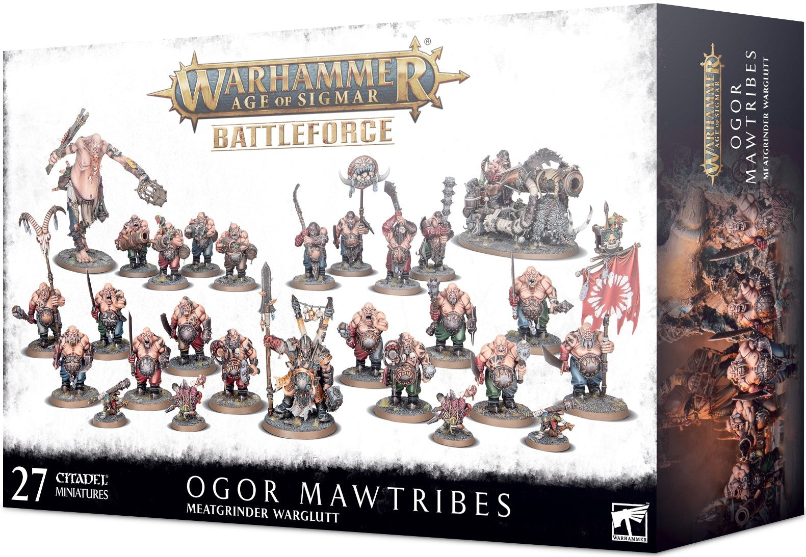 Warhammer: Age of Sigmar - Battleforce: Ogor Mawtribes Meatgrinder Warglutt [PLAS] - Warhammer Box Sets Sealed