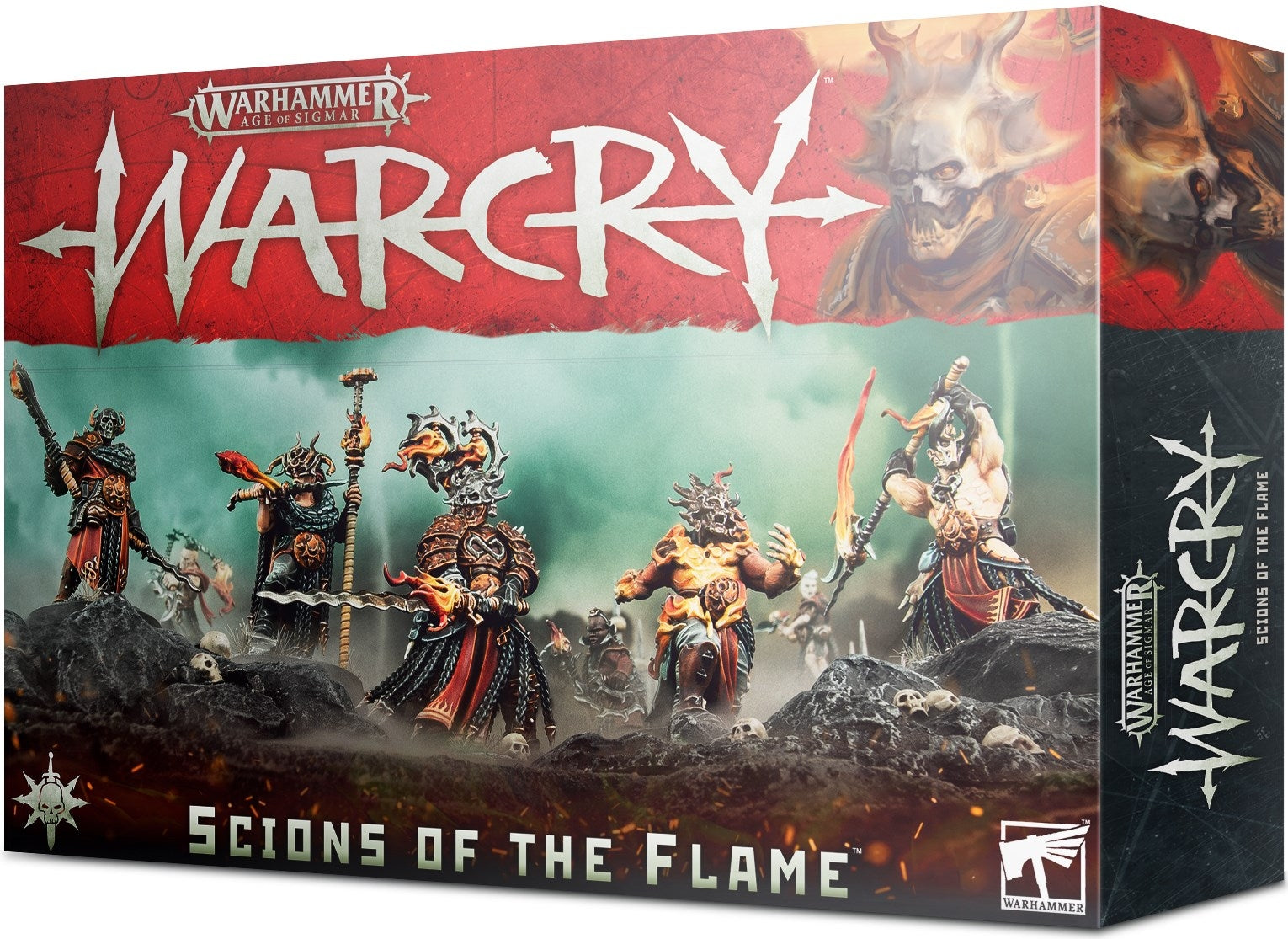 Warhammer: Age of Sigmar - Warcry: Scions of the Flame [PLAS] - Warhammer Box Sets Sealed