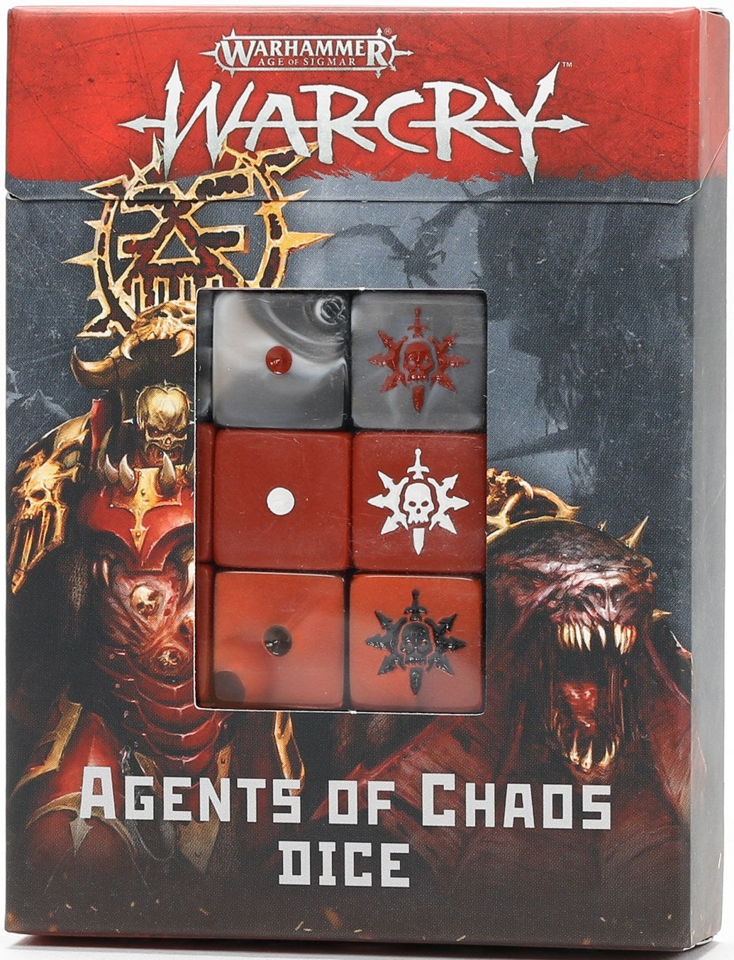 Warhammer: Age of Sigmar - Warcry: Agents of Chaos Dice (16-Pack) [ACCS] - Warhammer Game Accessories Sealed
