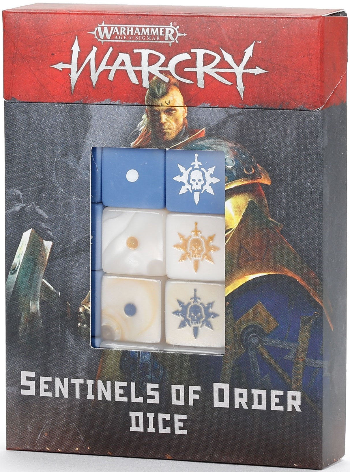 Warhammer: Age of Sigmar - Warcry: Sentinels of Order Dice (16-Pack) [ACCS] - Warhammer Game Accessories Sealed
