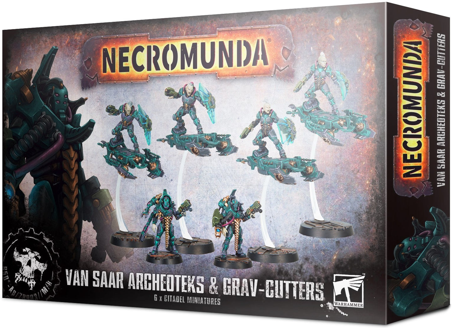 Necromunda: Van Saar Archeoteks & Grav-Cutters [PLAS] - Warhammer Box Sets Sealed