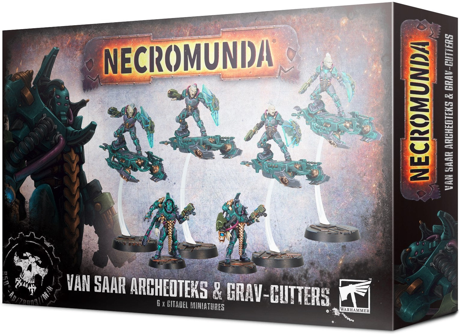 Necromunda: Van Saar Archeoteks & Grav-Cutters [PLAS] - Warhammer Box Sets Sealed