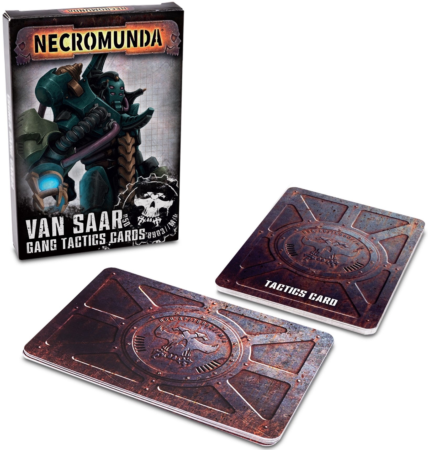 Necromunda: Van Saar Gang Tactics Cards [ACCS] - Warhammer Game Accessories Sealed
