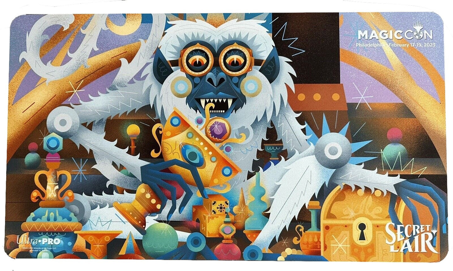 Secret Lair Showdown MagicCon 2023 Ragavan Nimble Pilferer Standard Gaming Playmat for Magic: The Gathering - Playmats