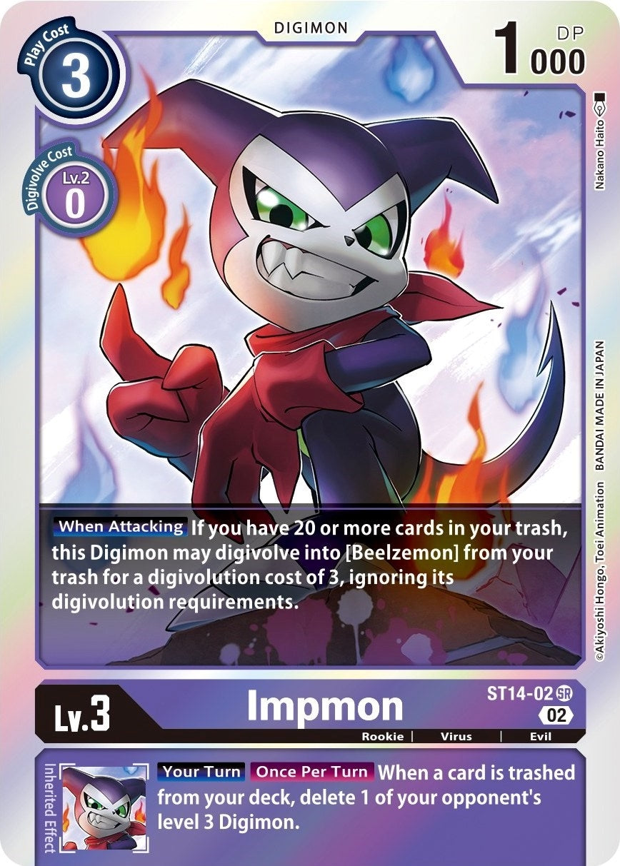 Impmon (1402) [ST-14] - Digimon Card Game Single