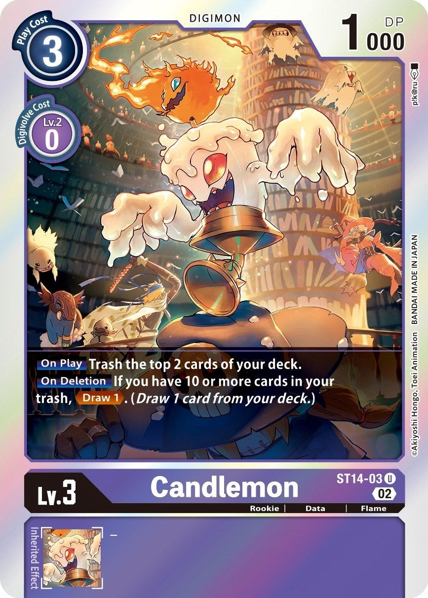 Candlemon (1403) [ST-14] - Digimon Card Game Single