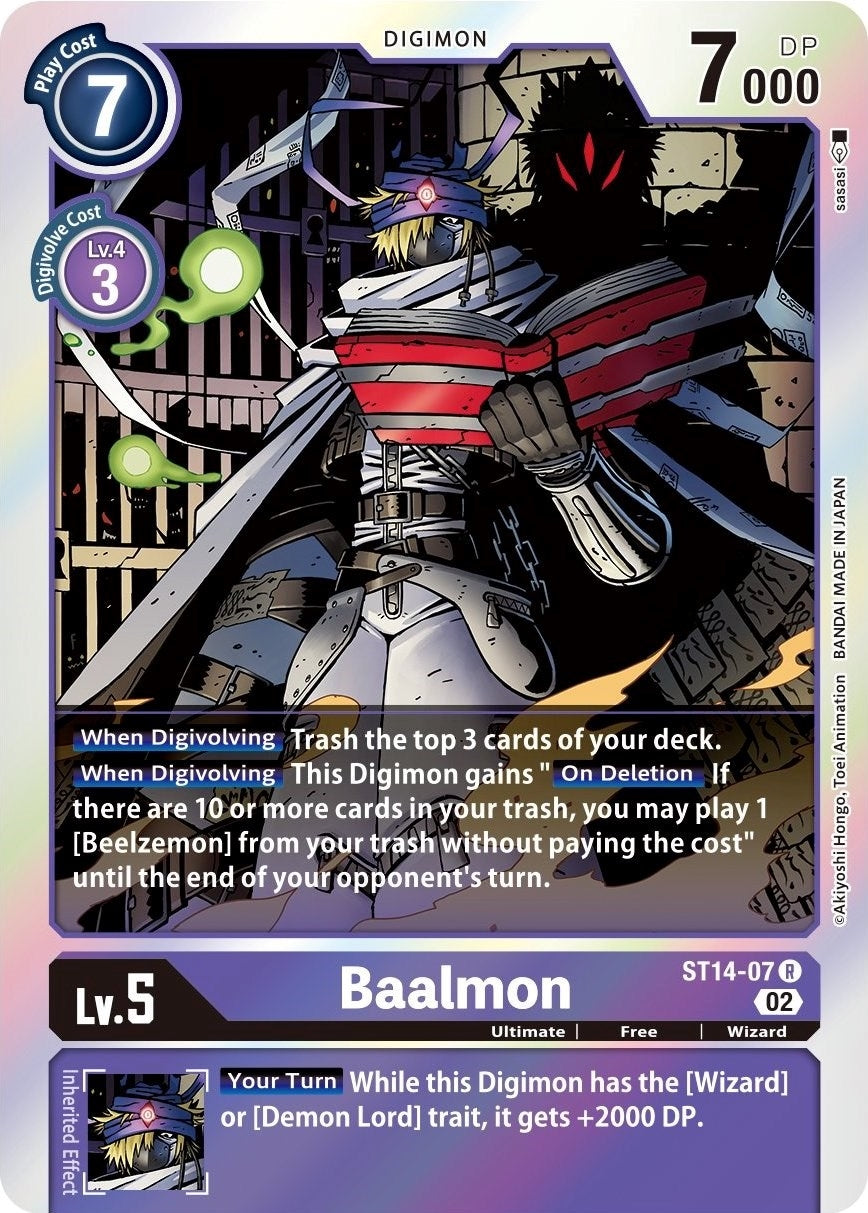 Baalmon (1407) [ST-14] - Digimon Card Game Single