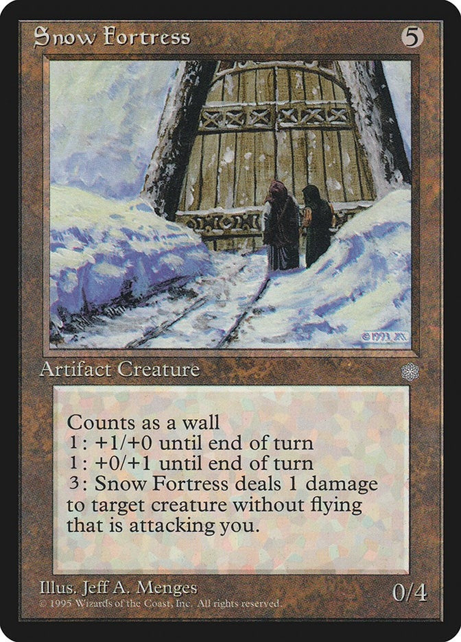 Snow Fortress [ICE] - MTG Single