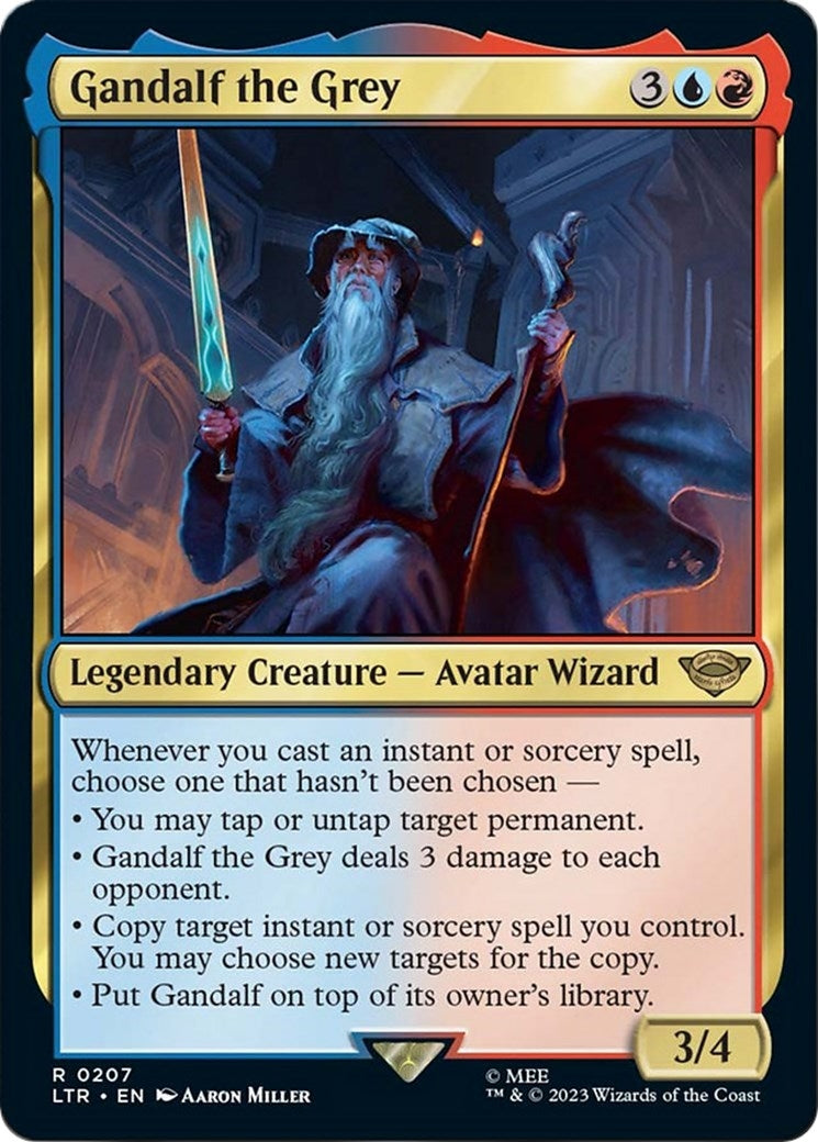Gandalf the Grey (207) [LTR] - MTG Single