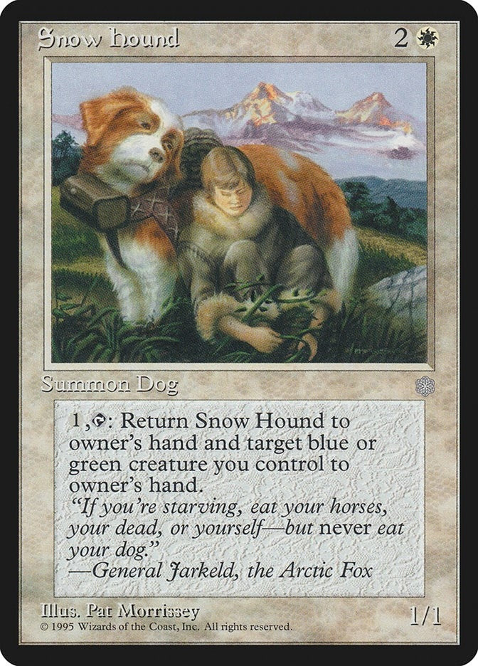 Snow Hound [ICE] - MTG Single
