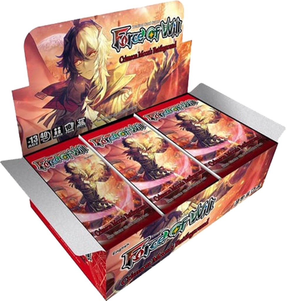 Crimson Moon’s Battleground Booster Box [CMB] - Force of Will Sealed