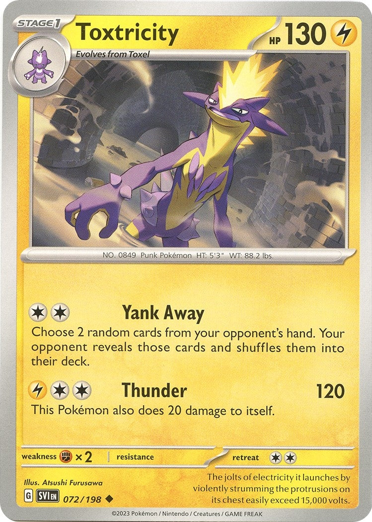Toxtricity (072/198) [SV01: Scarlet & Violet Base Set]