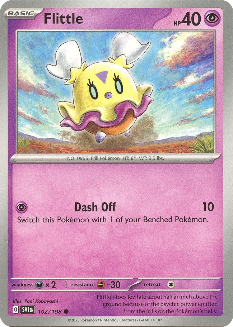 Flittle - 102/198 (102/198) [SV01: Scarlet & Violet Base Set] - Pokemon Single