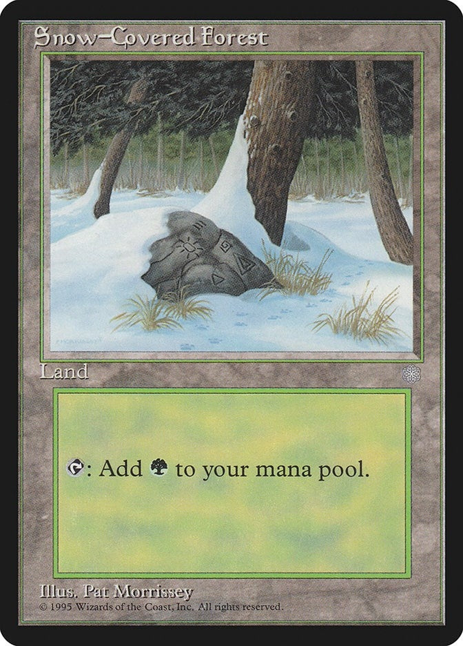 Snow-Covered Forest (347) [ICE] - MTG Single