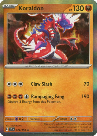 Image for Koraidon (124/198) (SV01: Scarlet & Violet Base Set) - Pokemon