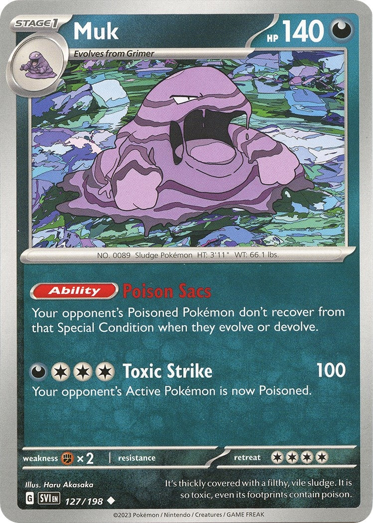 Muk (127/198) [SV01: Scarlet & Violet Base Set] - Pokemon Single