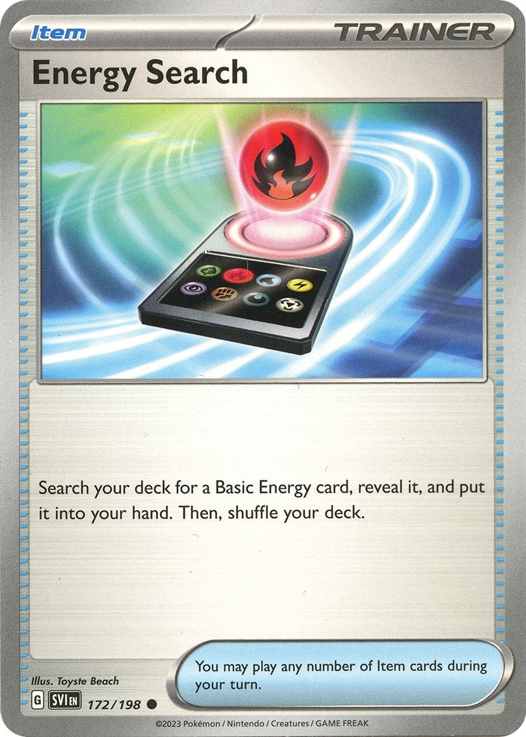 Energy Search (172/198) [SV01: Scarlet & Violet Base Set] - Pokemon Single