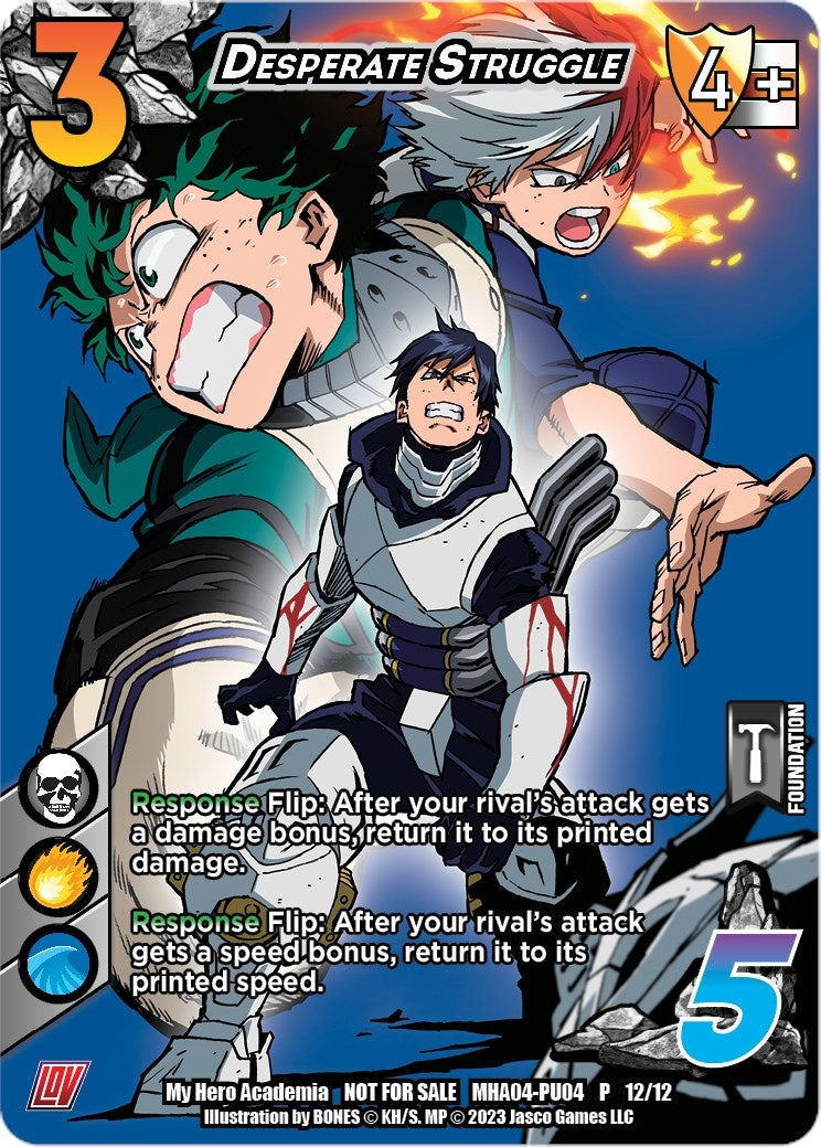 Desperate Struggle (Plus Ultra Pack 4) (41212) [MHAP] - UniVersus Single