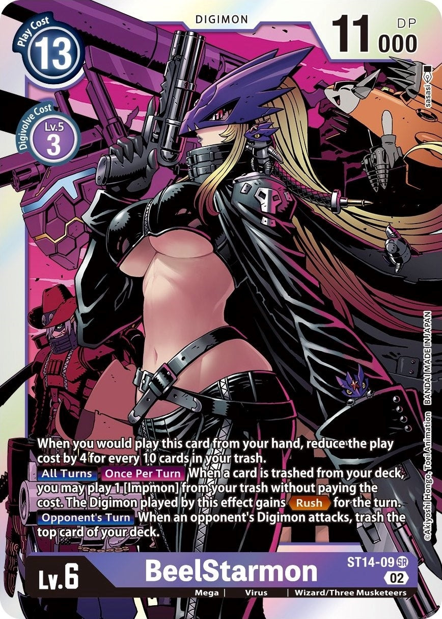 BeelStarmon (1409) [ST-14] - Digimon Card Game Single