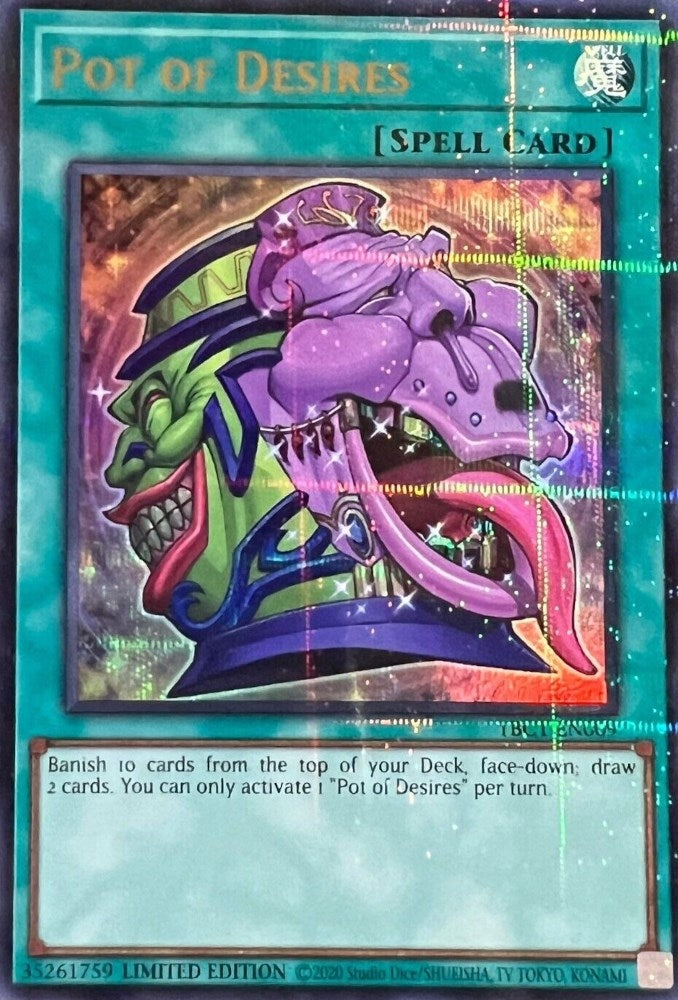 Pot of Desires (1009) (TBC1) - YuGiOh Single