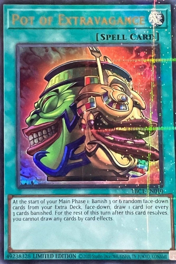 Pot of Extravagance (1010) (TBC1) - YuGiOh Single