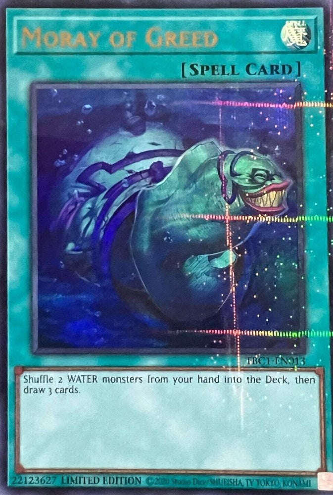 Moray of Greed (1013) (TBC1) - YuGiOh Single