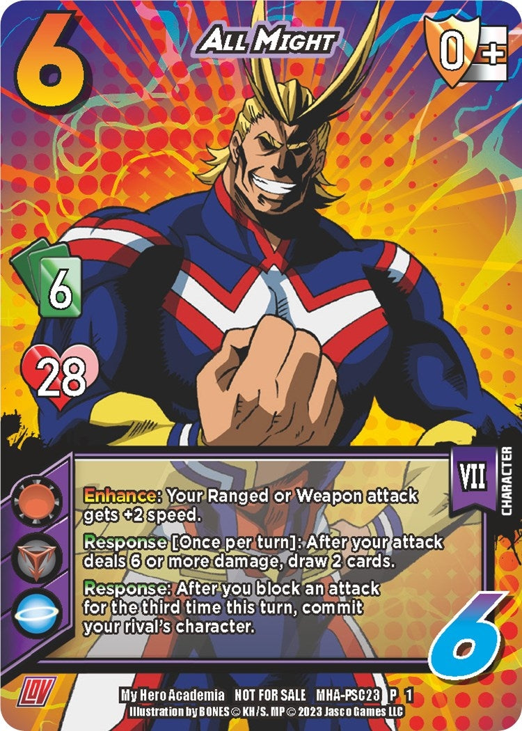 All Might (Provisional Store Championship 2023) (231) [MHAP] - UniVersus Single