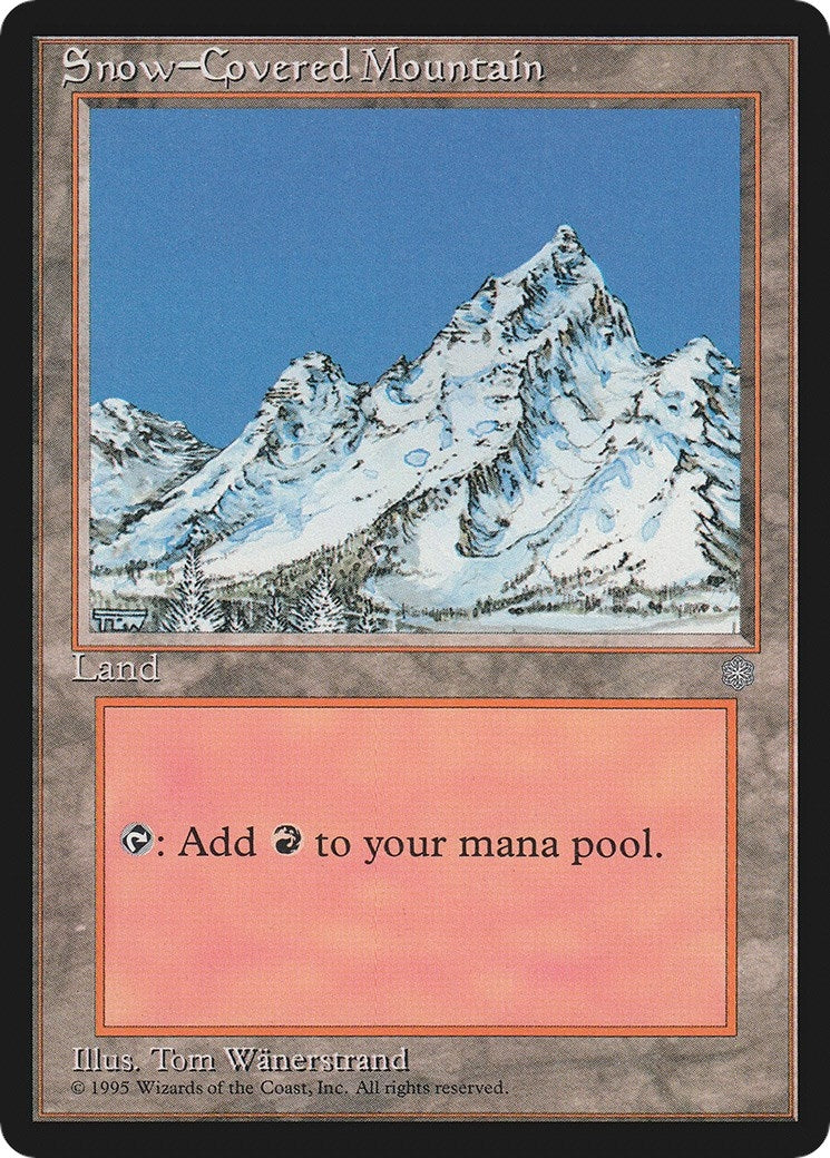 Snow-Covered Mountain (349) [ICE] - MTG Single