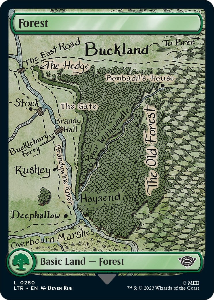 Forest (0280) (280) [LTR] - MTG Single