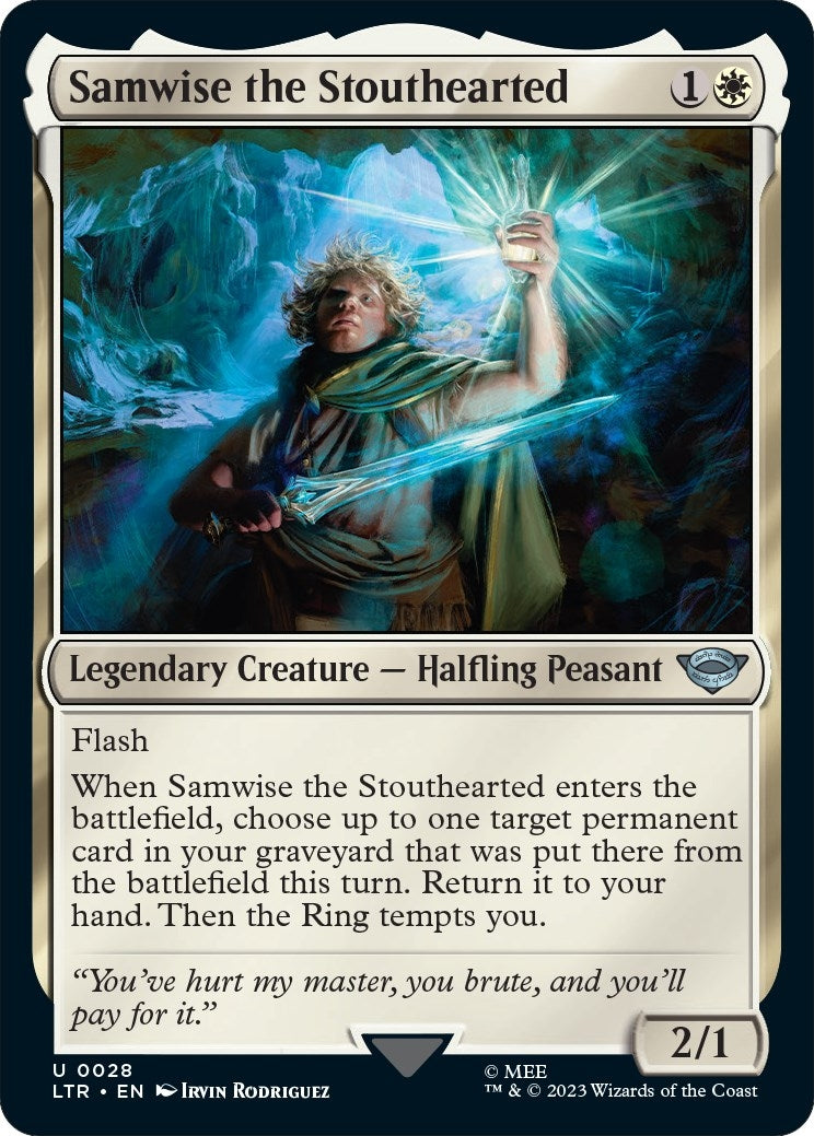 Samwise the Stouthearted (28) [LTR] - MTG Single