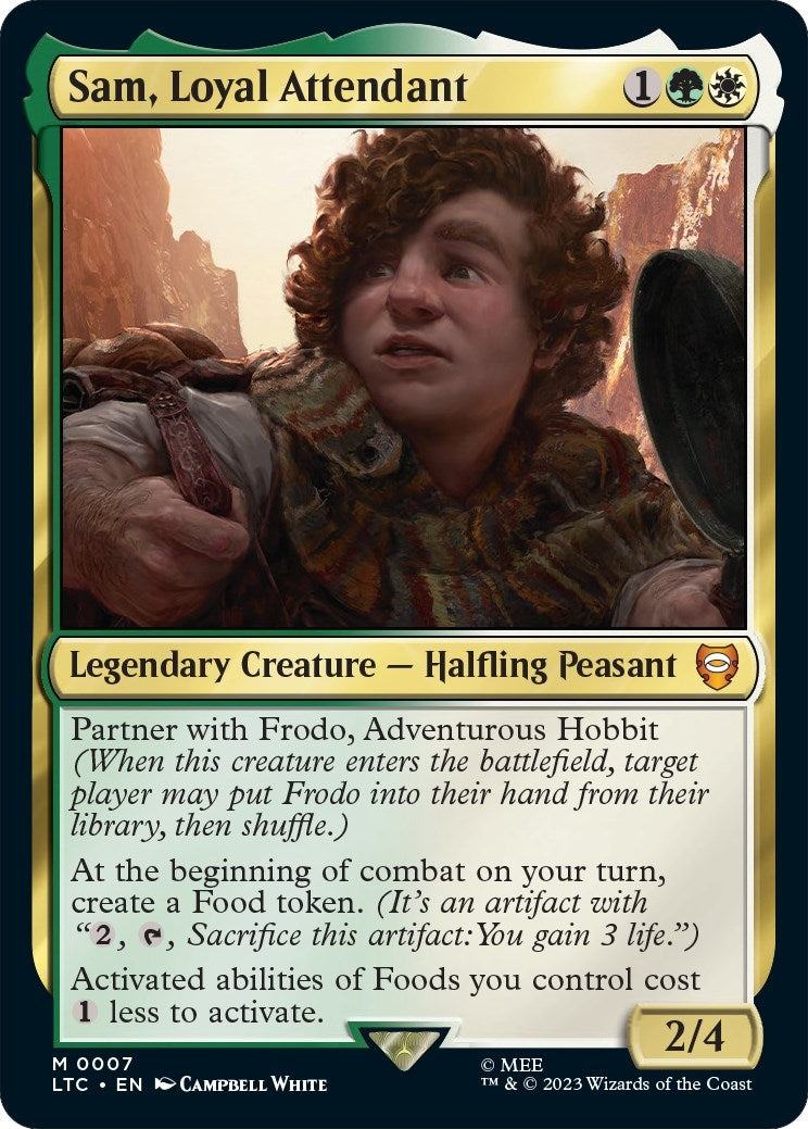 Sam Loyal Attendant (7) [LTC] - MTG Single