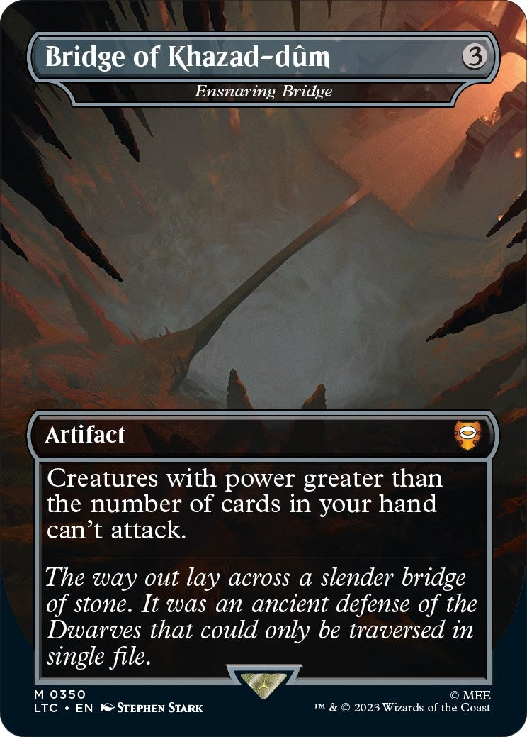 Bridge of Khazad-dum - Ensnaring Bridge (350) [LTC] - MTG Single