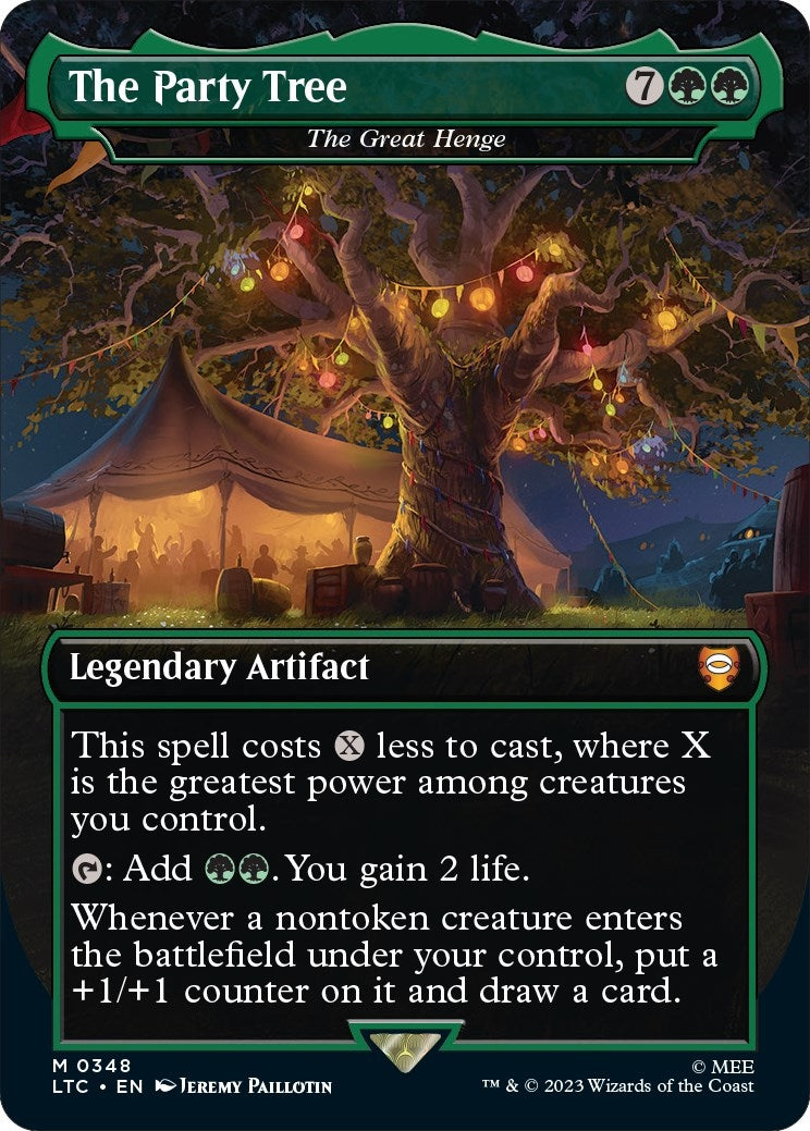 The Party Tree - The Great Henge (348) [LTC] - MTG Single