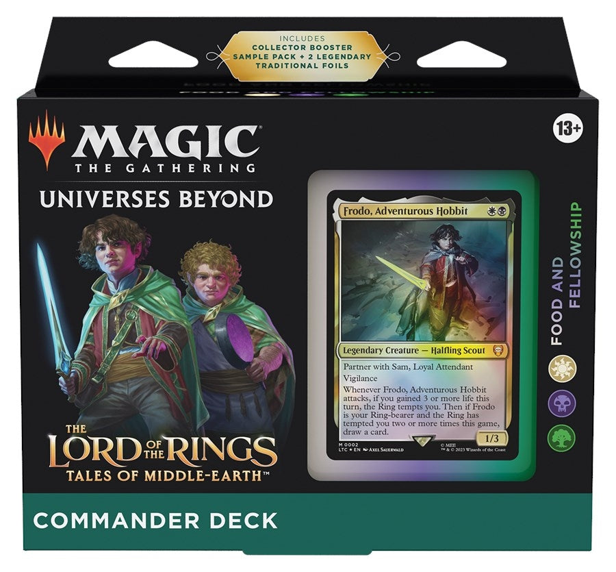 The Lord of the Rings: Tales of Middle-earth Commander Deck - Food and Fellowship [LTC] - MTG Sealed