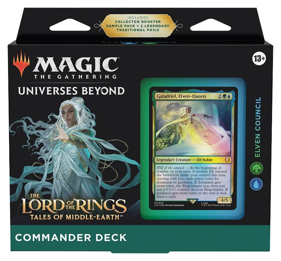 The Lord of the Rings: Tales of Middle-earth Commander Deck - Elven Council [LTC] - MTG Sealed