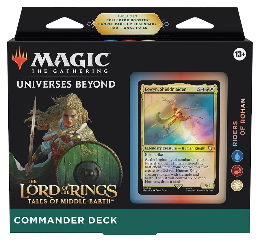 The Lord of the Rings: Tales of Middle-earth Commander Deck - Riders of Rohan [LTC] - MTG Sealed