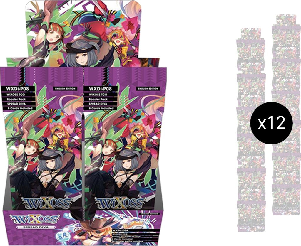 Spread Diva Booster Box Case [WXDi-P08] - WIXOSS Sealed