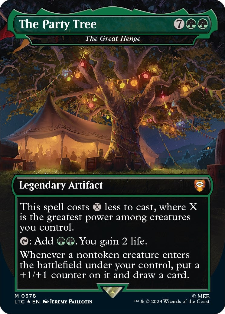 The Party Tree - The Great Henge (Surge Foil) (378) [LTC] - MTG Single