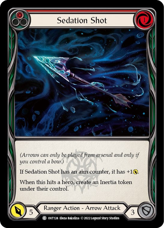 Sedation Shot (Red) (124) [OUT] - Flesh and Blood TCG Single