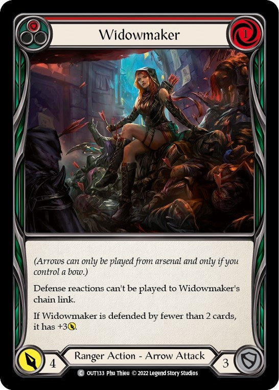 Widowmaker (Red) (133) [OUT] - Flesh and Blood TCG Single