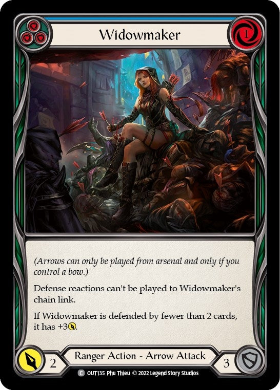 Widowmaker (Blue) (135) [OUT] - Flesh and Blood TCG Single