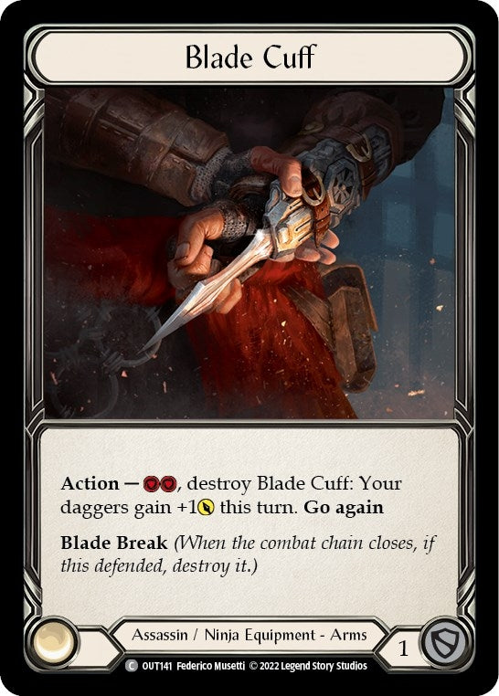 Blade Cuff (141) [OUT] - Flesh and Blood TCG Single