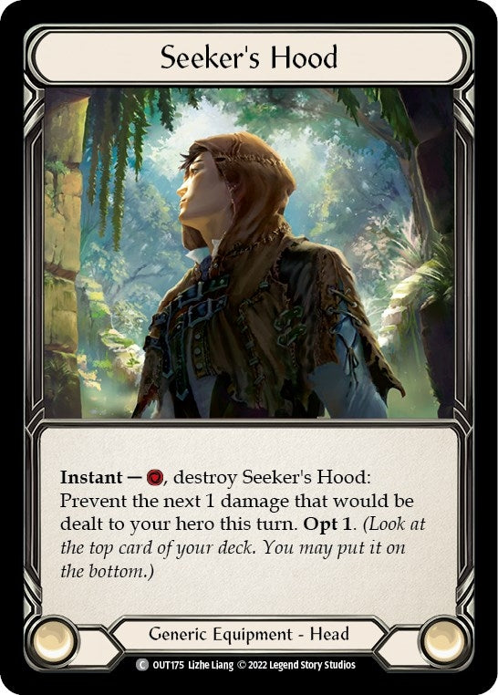 Seeker’s Hood (175) [OUT] - Flesh and Blood TCG Single