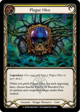 Plague Hive (0) [OUT] - Flesh and Blood TCG Single