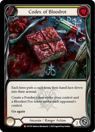 Codex of Bloodrot (159) [OUT] - Flesh and Blood TCG Single