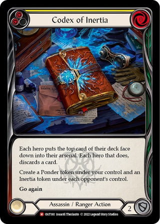 Codex of Inertia (161) [OUT] - Flesh and Blood TCG Single