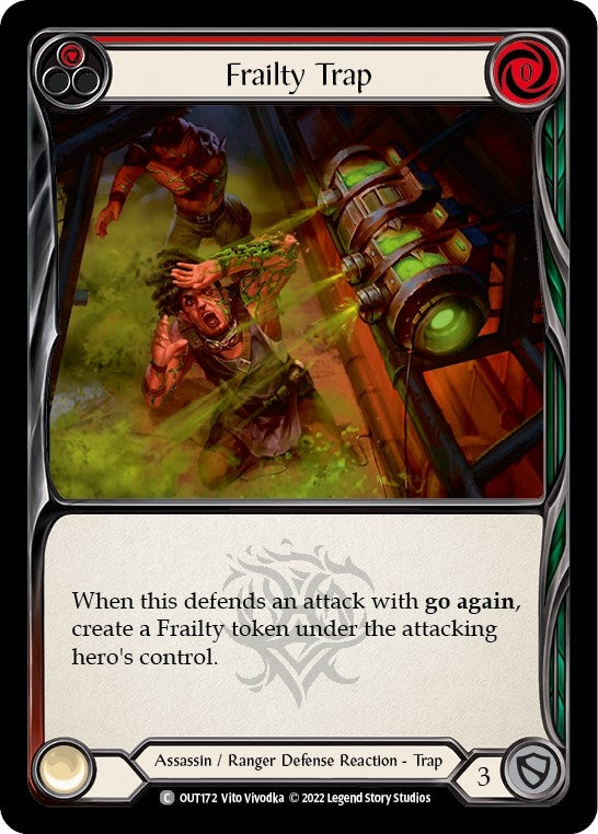 Frailty Trap (Red) (172) [OUT] - Flesh and Blood TCG Single